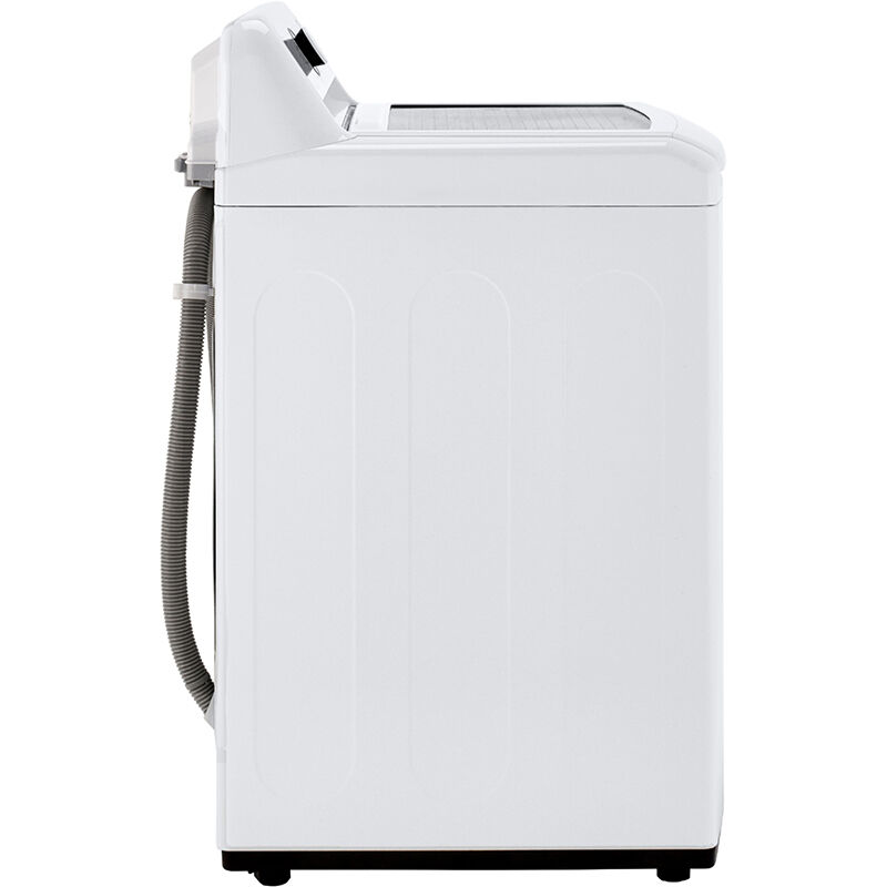 LG 27 in. 4.3 cu. ft. Top Load Washer with 4-Way Agitator & TurboDrum Technology - White, , hires