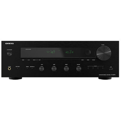 Onkyo Hi-Fi Network Stereo Receiver - Black | TX-8470