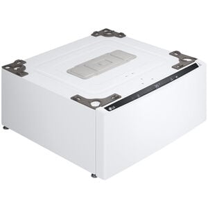 LG SideKick 27 in. 1.0 cu. ft. TwinWash Compatible Pedestal Washer - White, , hires