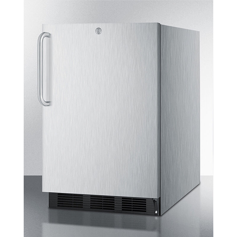 Summit Commercial 24 in. 5.5 cu. ft. Outdoor Mini Fridge - Stainless Steel, , hires