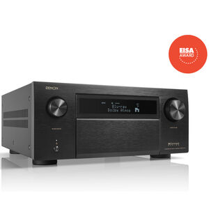 Denon 15.4 Ch. 150W 8K AV Receiver with Built-in HEOS - Black, , hires