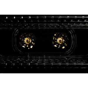 JennAir Noir Series 48 in. 6.3 cu. ft. Smart True European Convection Double Oven Gas Range with 4 Sealed Burners, Grill & Griddle - Stainless Steel, , hires