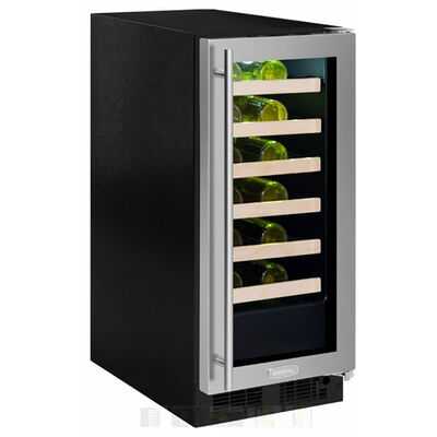 Marvel 15" Compact Built-In Wine Coolers with 24 Bottle Capacity, Single Temperature Zone & Digital Control - Custom Panel Ready | ML15WSF3LP