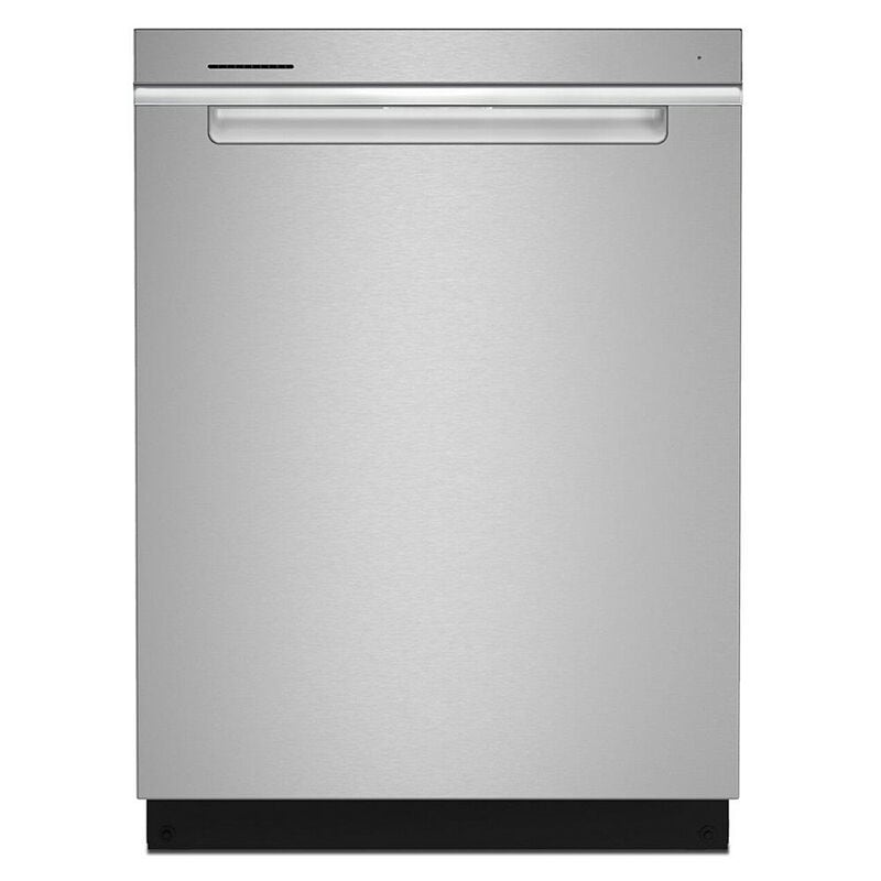 Whirlpool 24 in. Top Control Dishwasher with 47 dBa Sound Level, 3rd-Rack & Pocket - Fingerprint Resistant Stainless, , hires