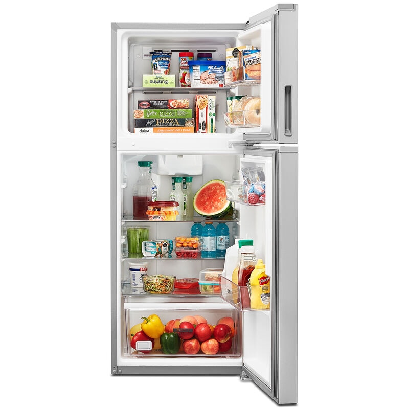 Whirlpool 24 in. 11.6 cu. ft. Counter Depth Top Freezer Refrigerator - Stainless Steel, Stainless Steel, hires