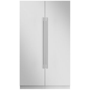 Signature Kitchen Suite 24 in. 13.9 cu. ft. Built-in Smart Triple-Drawers Upright Freezer with Ice-Maker & Adjustable Shelves - Custom Panel Ready, , hires