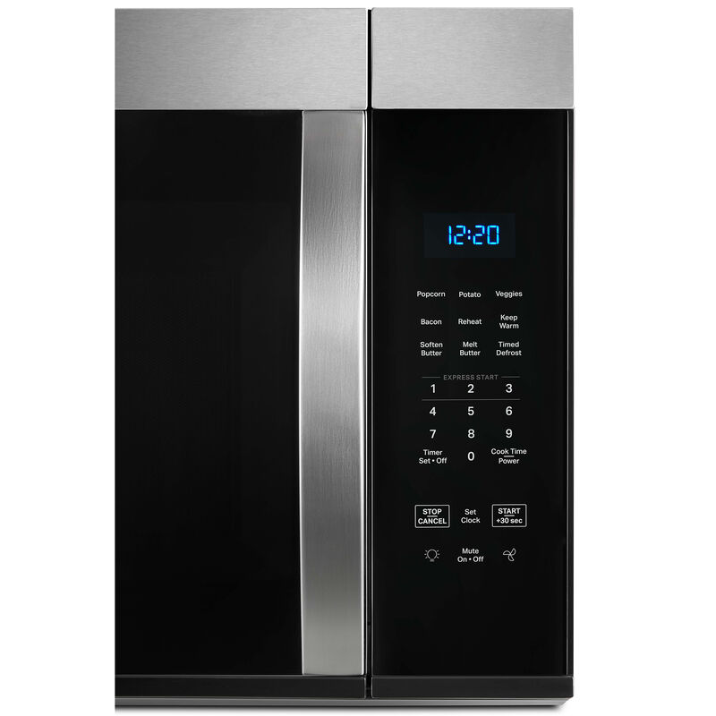 Whirlpool 30 in. 1.7 cu. ft. Over-the-Range Microwave with 300 CFM - Stainless Steel, Stainless Steel, hires