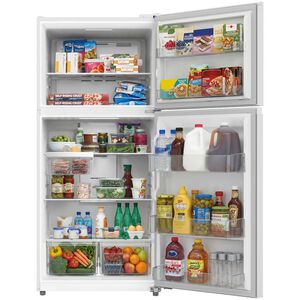Frigidaire 30 in. 18.6 cu. ft. Garage-Ready Top Freezer Refrigerator - White, White, hires