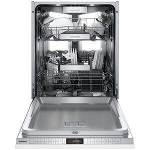 Gaggenau 400 Series 24 in. Smart Built-In Dishwasher with Top Control, 42 dBA Sound Level, 13 Place Settings, 8 Wash Cycles & Sanitize Cycle - Custom Panel Ready, , hires
