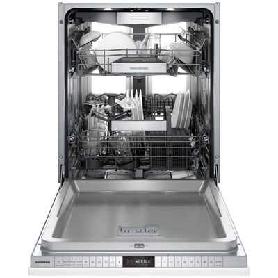 Gaggenau 400 Series 24 in. Smart Built-In Dishwasher with Top Control, 42 dBA Sound Level, 13 Place Settings, 8 Wash Cycles & Sanitize Cycle - Custom Panel Ready | DF481701