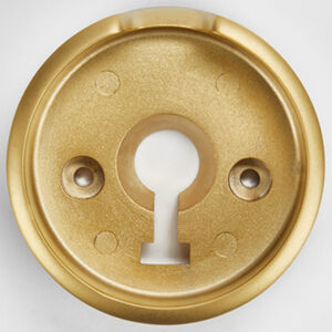 JennAir 3-IN D Single Bezel for Rise-Style Commercial Range and Rangetop Burner Griddle Knobs - Brass, , hires