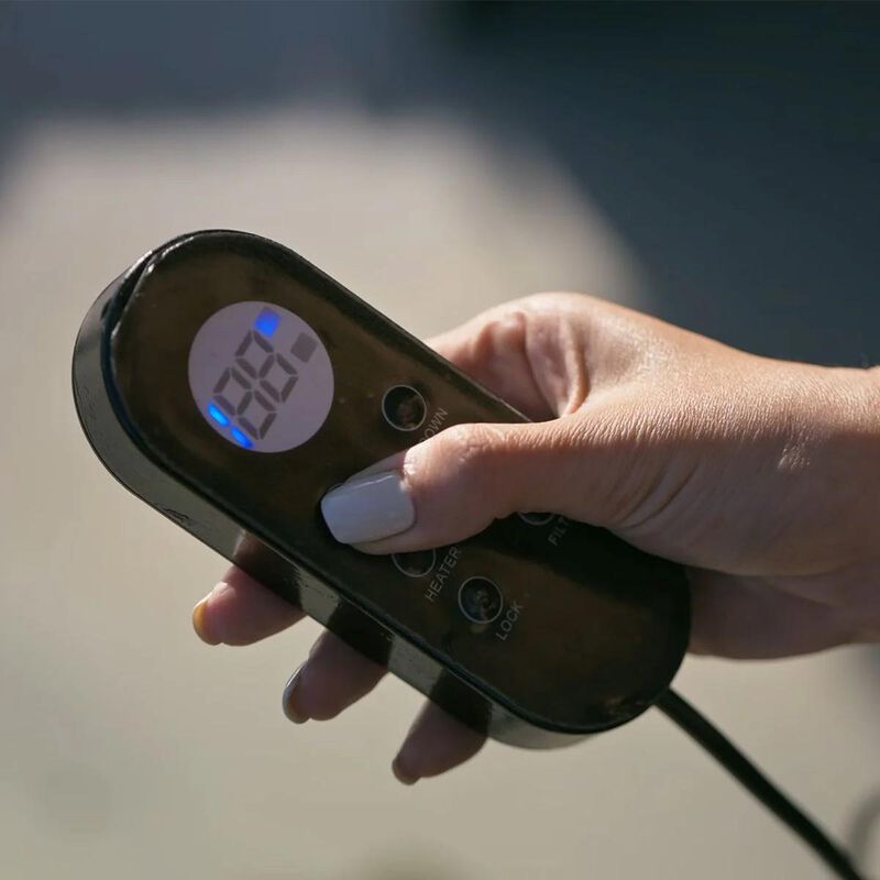 EZLIFE Cabo 4-5 Person Corner Cut Eco Foam Hot Tub, , hires