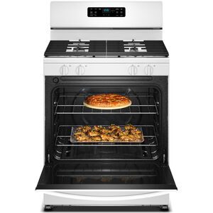 Whirlpool 30 in. 5.1 cu. ft. Gas Range with 4 Sealed Burners - White, , hires