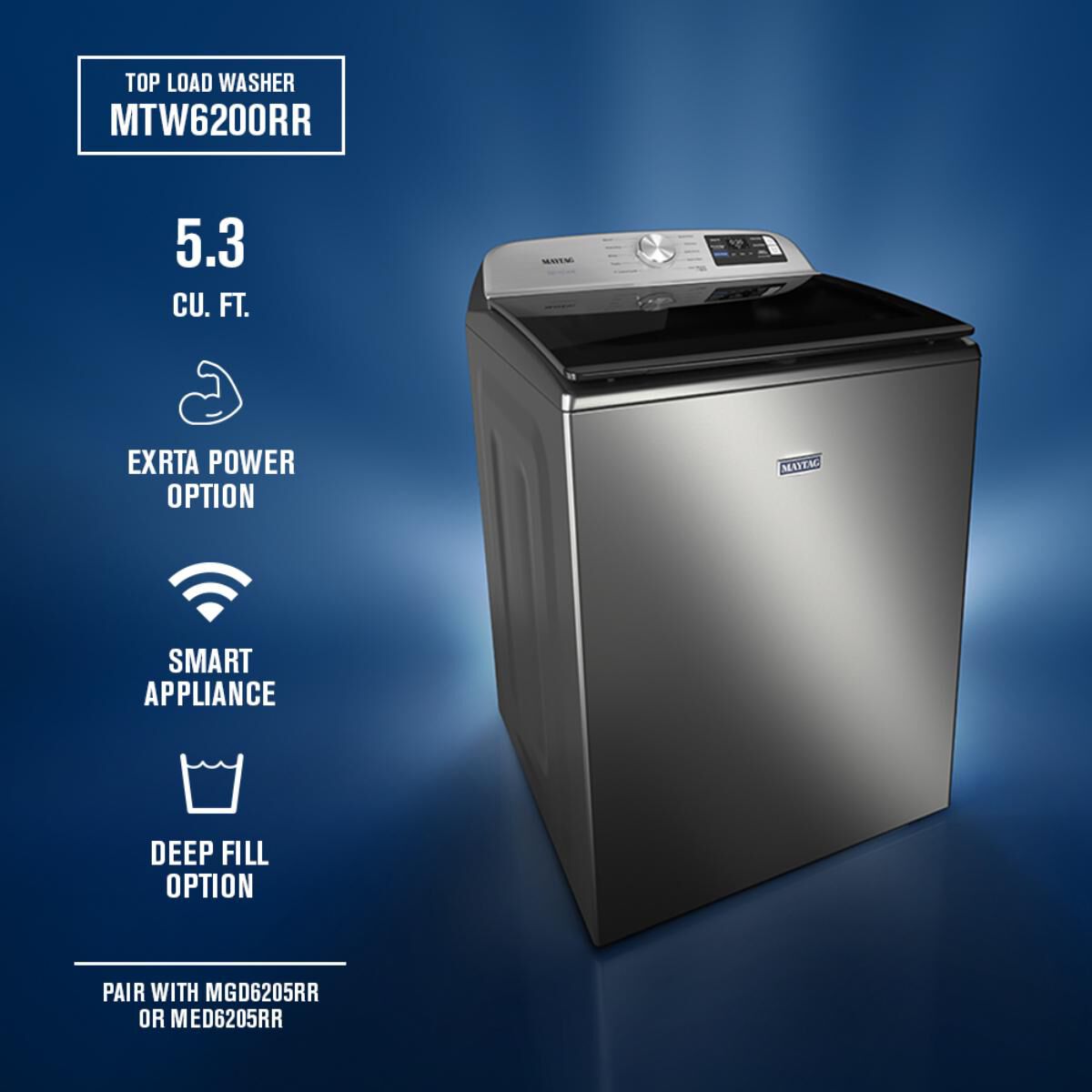 Maytag Top Load Impeller Washer - Thumbnail 5