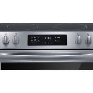 Frigidaire 30 in. 5.3 cu. ft. Standard Convection Electric Range with Smoothtop Burners - Stainless Steel, , hires
