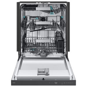 Samsung Bespoke 24 in. Top Control Smart Dishwasher with 38 dBA Sound Level, 3rd-Rack, Smart Dry with AutoRelease Door - Fingerprint Resistant Stainless Steel, , hires