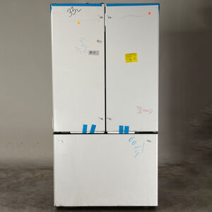 Cafe 36 in. 23.1 cu. ft. Smart Counter Depth French Door Refrigerator with Internal Water Dispenser - Matte White (Open Box Good Condition), , hires