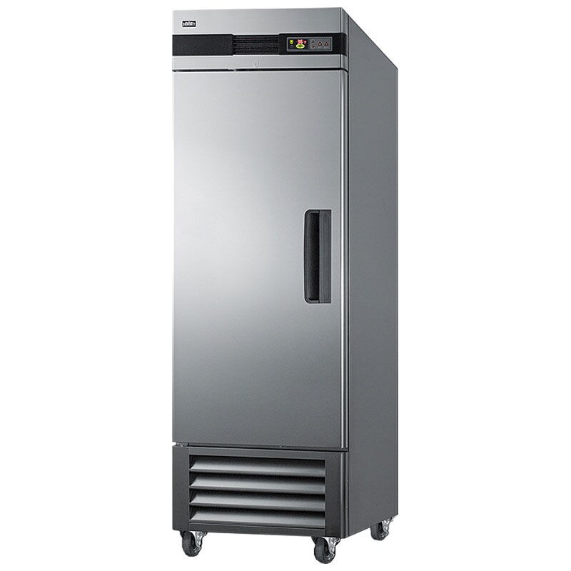 Summit 28 in. 23.0 cu. ft. Freezerless Refrigerator Stainless Steel