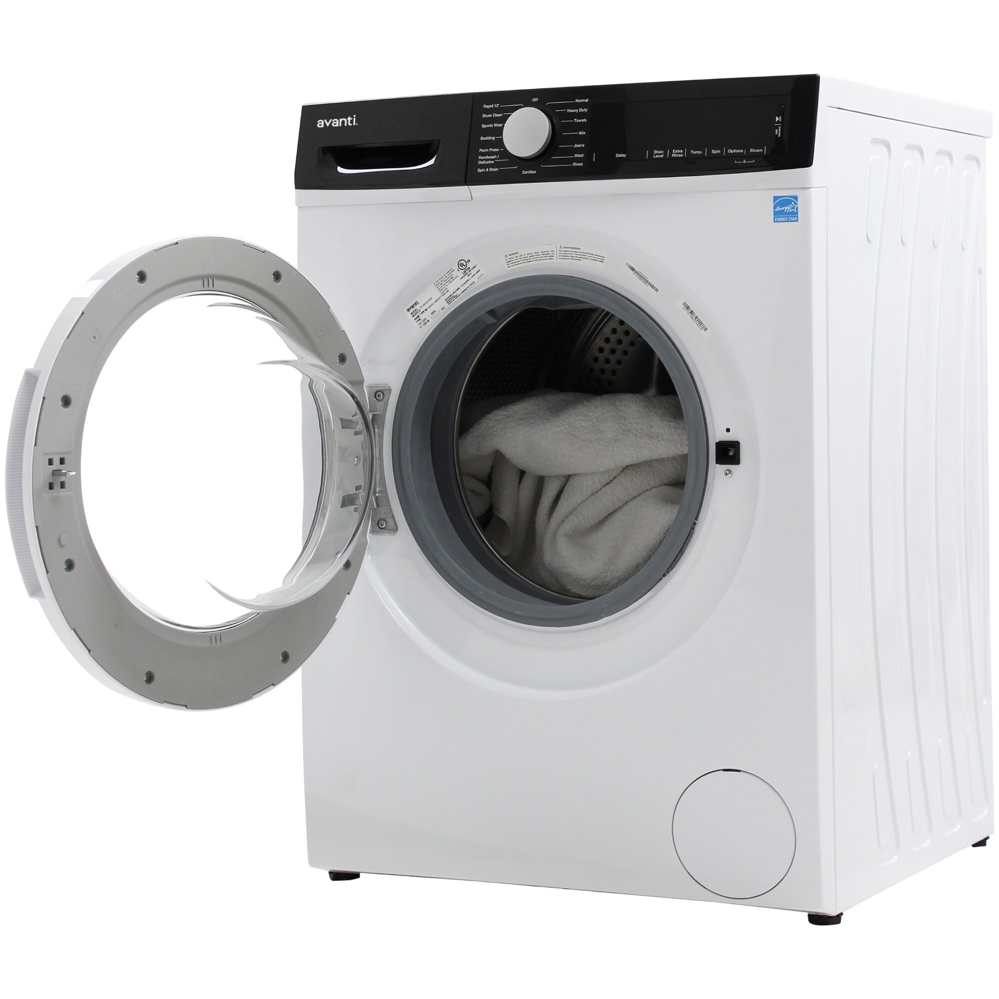 Avanti 24 in. 2.2 cu. ft. Stackable Front Load Washer with