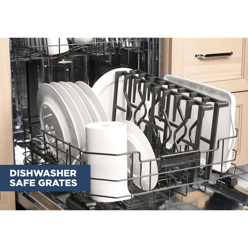 GE 30 in. 5 cu. ft. Gas Range with 5 Sealed Burners & Griddle - White, White, hires