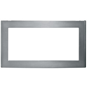 GE Optional 30 in. Built-In Trim Kit for Microwaves (Counter Top) - Stainless Steel, , hires