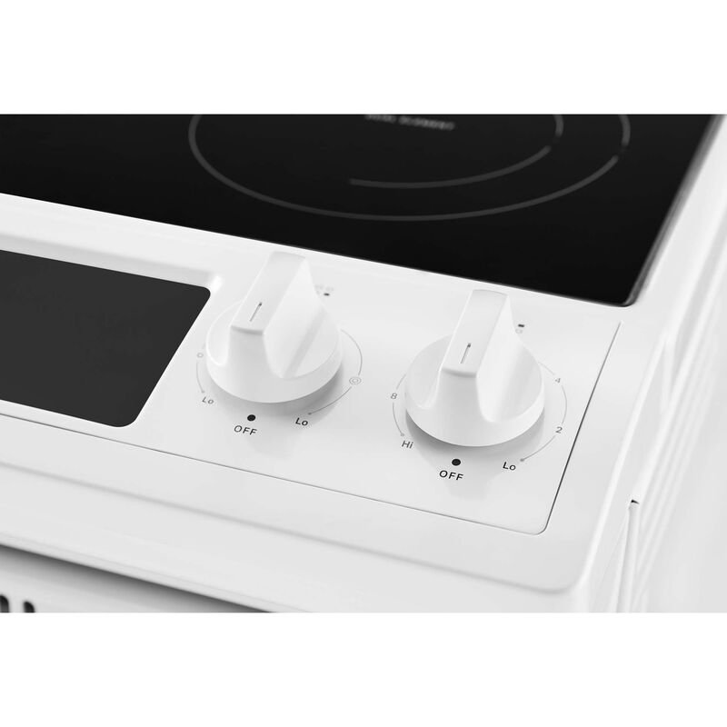Whirlpool 30 in. 4.8 cu. ft. Slide-In Electric Range with Radiant Burners - White, White, hires