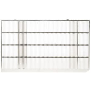 GE 26 Stamped grille with PCR badge - AJ series, , hires