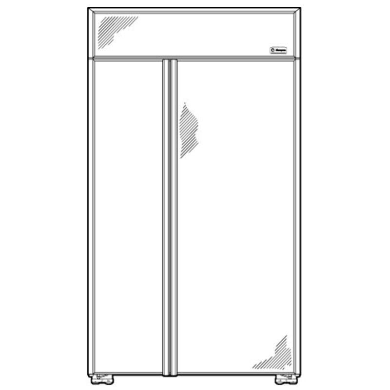 Monogram 48 in. 29.5 cu. ft. Built-In Smart Counter Depth Side by Side Refrigerator with Ice Maker - Custom Panel Ready, , hires