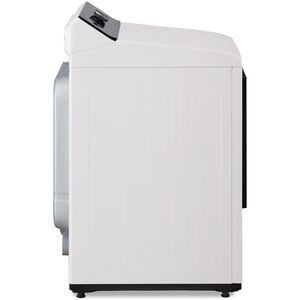 LG 27 in. 7.3 cu. ft. Smart Electric Dryer with EasyLoad Door & AI Sensor Dry - Alpine White, Alpine White, hires