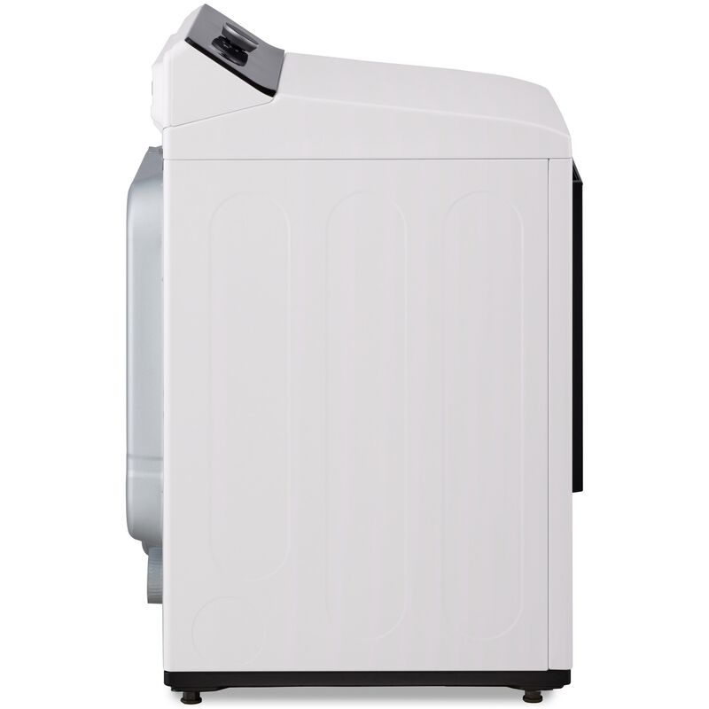 LG 27 in. 7.3 cu. ft. Smart Electric Dryer with EasyLoad Door & AI Sensor Dry - Alpine White, Alpine White, hires