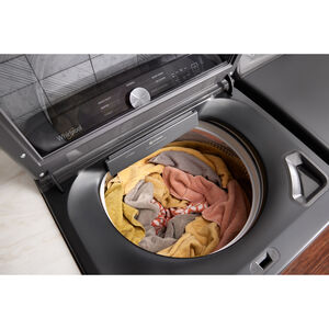 Whirlpool 27 in. 5.3 cu. ft. Top Load Washer - Volcano Black, Volcano Black, hires