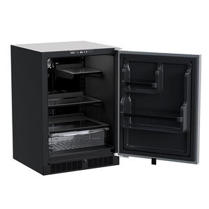 Marvel Classic Collection 24 in. 5.1 cu. ft. Built-In Undercounter Refrigerator - Stainless Steel, , hires