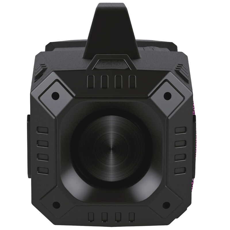 Borne High Performance Portable Bluetooth Boombox Speaker System with LED Lights- Black, , hires