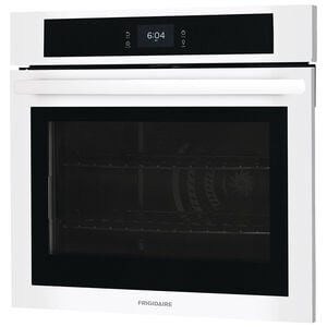 Frigidaire 30 in. 5.3 cu. ft. Electric Single Wall Oven with Standard Convection - White, White, hires