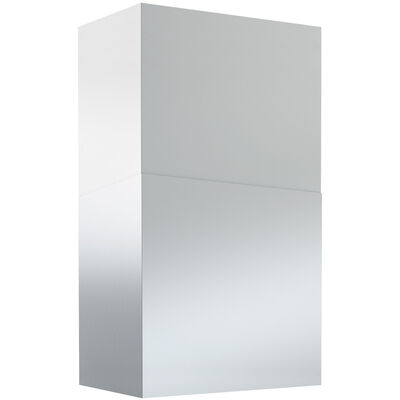 Zephyr 15" Duct Cover Extension For 30" Roma Wall Range Hood - Stainless Steel | Z1C-00RO