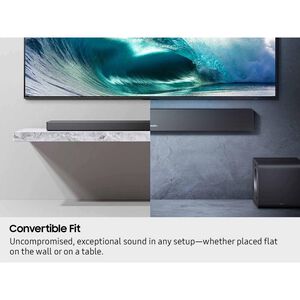 Samsung Q-Series 3.1.2 Channels Dolby Atmos Smart Sound Bar with Bluetooth & Wireless Subwoofer - Titan Black, , hires