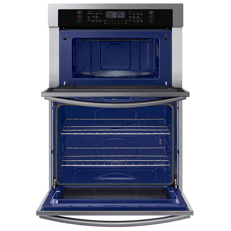Electric range online microwave combo