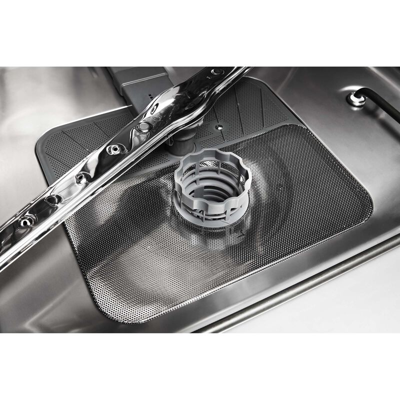 Whirlpool 24 in. ADA Compliant Front Control Dishwasher with 51 dBa Sound Level - White, White, hires