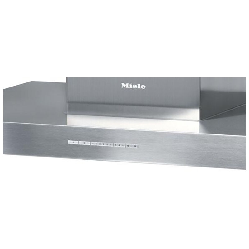 Miele 36 in. Chimney Style Range Hood with 4 Speed Settings, Convertible Venting & 3 LED Lights - Stainless Steel, , hires