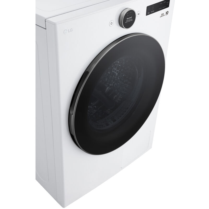 LG 27 in. 7.8 cu. ft. Smart Stackable Ventless Electric Dryer with Heat Pump & Sensor Dry - White, , hires