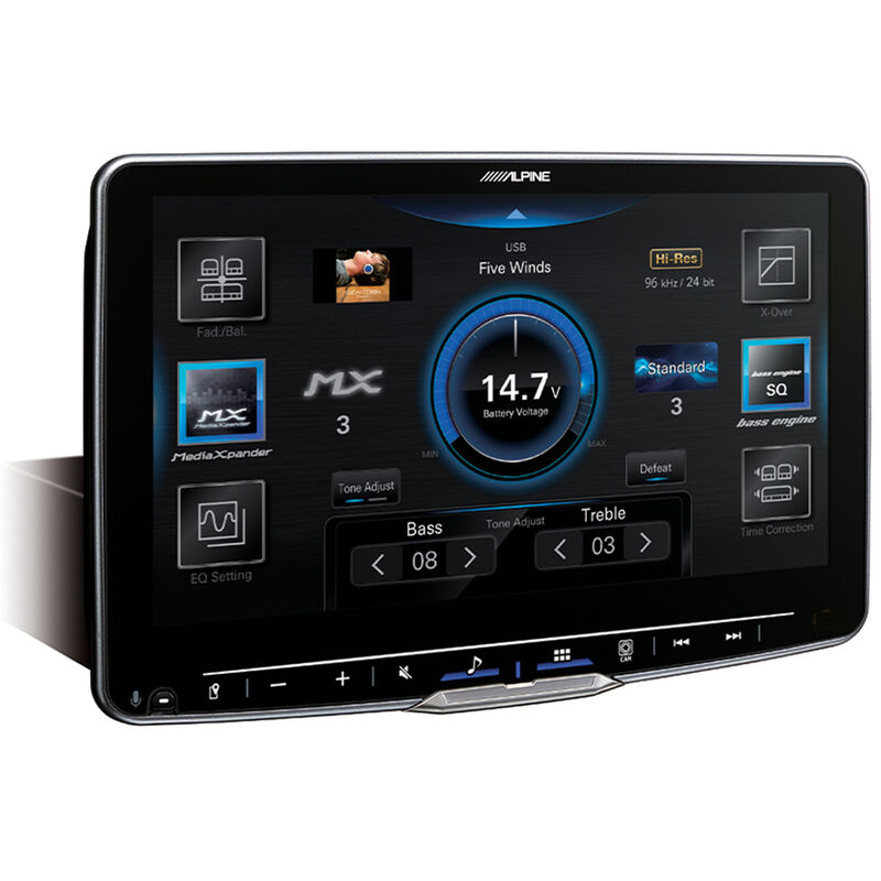 Alpine Halo11 Digital Multimedia Receiver with 11 in. HD Display & Hi-Res Audio Playback, , hires