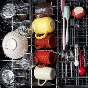 KitchenAid 24 in. Top Control Dishwasher with 41 dBa Sound Level & 3rd-Rack - PrintShield Stainless, Stainless Steel with PrintShield Finish, hires