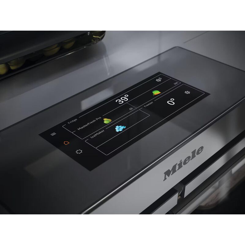 Miele MasterCool Series 36 in. 20.2 cu. ft. Built-In Smart Counter Depth Bottom Freezer Refrigerator with Internal Water Dispenser - Custom Panel Ready, , hires