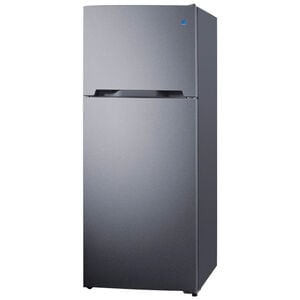 Summit 28 in. 14.3 cu. ft. Counter Depth Top Freezer Refrigerator - Stainless Steel, Stainless Steel, hires