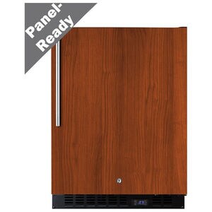 Summit 24 in. 3.7 cu. ft. Built-in Compact Upright Freezer with Adjustable Shelves - Custom Panel Ready, , hires