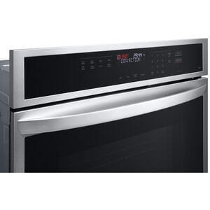 LG 30 in. 4.7 cu. ft. Smart Electric Single Wall Oven with Standard Convection - PrintProof Stainless Steel, , hires
