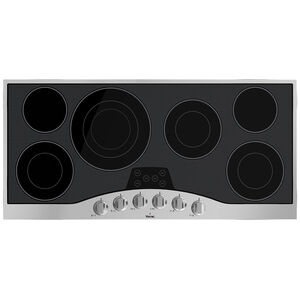 Viking 3 Series 45 in. 6-Burner Electric Cooktop with Simmer Burner & Power Burner - Stainless Steel, , hires