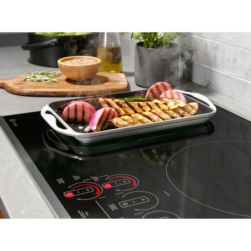 GE Profile 36 in. 5-Burner Smart Induction Cooktop with Simmer Burner & Power Burner - Black, , hires