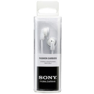 Sony Wired Stereo Earbuds - White, , hires