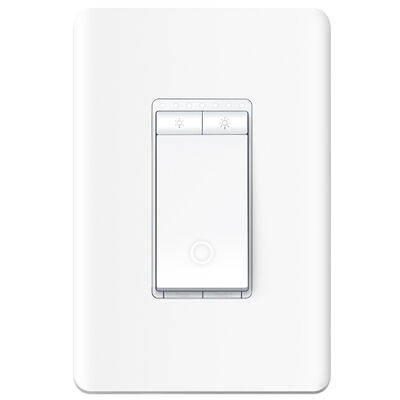 TP-Link - Tapo Smart Wi-Fi Light Dimmer Switch with Matter - White | TPL-TS25